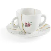 Seletti Kintsugi Koffiekop met Schotel 01