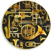 Seletti Toiletpaper Dinerbord Trumpets