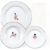 Seletti Seikantai Borden met Servet - Set van 3 Gathered