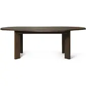 Ferm Living Tarn eettafel 118,5x220 cm Donker gebeitst beukenhout