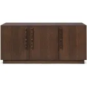 Ferm Living Unda Dressoir Donkerbruin - Dressoirs en buffetkasten Eikenfineer Dark Brown - 1104268382