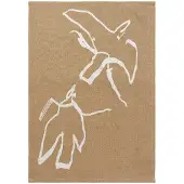 Ferm Living Vuelo Theedoek Sugar Kelp|Off-white