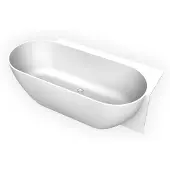 Arcqua Havana Back To Wall Ligbad Rechts 170x80 cm Mat Wit