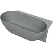 Arcqua Havana Back To Wall Ligbad Rechts 170x80 cm Mat Grijs