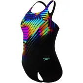 Speedo Digital Printed Medalist Zwemkleding