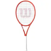 Wilson Clash 100 Pro V3 Reverse Unstrung Tennis Racket Rood 2