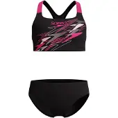 Speedo - Kid's Medley Logo 2 Piece - Bikini 152, zwart