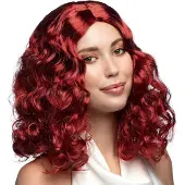 Boland Pruik celeste rood bruin (rood bruin)