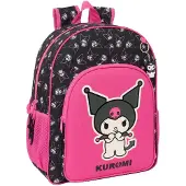 Hello Kitty 612541180 Kuromi 19l 32x43x14 Cm Backpack Zwart,Roze Kinderen