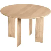 Lewis & Loft Eettafel Lila -Rond ⌀120 - FSC-gecertificeerd mangohout - Naturel