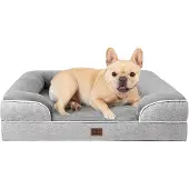 Sonstiges Orthopedisch hondenbed met traagschuim, grijs, 89x56 cm
