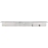 Meraki plank met flessenhanger en haak Geborsteld staal