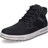 Rieker Veterboots grijs / zwart