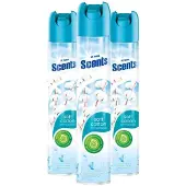 At Home 3x Luchtverfrisser Spray Fris Katoenlinnen 400 ml
