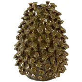 Light & Living Light&living Vaas deco Ø22x30 cm RUNCU keramiek olijf groen-bruin