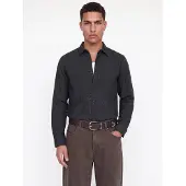 Jack & Jones Overhemd 'JJEFIELD' zwart gemêleerd