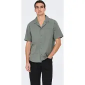 Only & Sons Overhemd 'ONSEye' donkergrijs