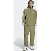 Adidas Trainingspak groen / wit