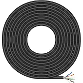 Aisens Buiten netwerkkabel - - A135-0673 - RJ45 - 100 m - FTP - Zwart