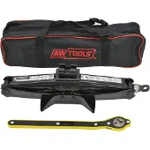 AWTOOLS schuifbruglift voor trappen, 2000 kg, inclusief sleutel en tas