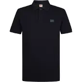 Petrol Industries - Heren Wafelpolo steelhouse - Blauw