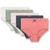 Sanetta Onderbroek navy / groen / zalm roze / pastelroze / wit