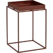 HAY Tray Coffee Table Salontafel Chocolate | 30 x 30 cm High | Powder Coated