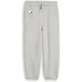Tom Tailor Broek grijs gemêleerd / zwart / wit