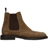 Manfield Taupe suède chelsea boots | Maat 43