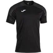 Joma Championship Viii Short Sleeve T-shirt Zwart 2XL Man