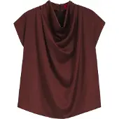 HUGO Blouse 'Casmena-1' donkerbruin