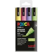 Posca Markeerset POSCA PC-5M Bright 4 Onderdelen