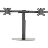 Eminent Ewent steun voor monitor met dubbele gasveerarm voor 2 monitors tot 27 inch met basis - Steun voor 2