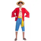 MOM Luffy Men Costume Rood S Kinderen