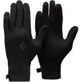 Black Diamond LightWeight ScreenTap Long Gloves Black || Maat: XS