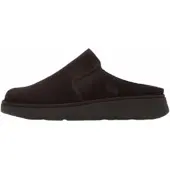 FitFlop Women Gen-FF Closed Back Mule Suede Chocolate Brown-Schoenmaat 36