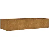 vidaXL Plantenbak verhoogd 200x80x40 cm cortenstaal