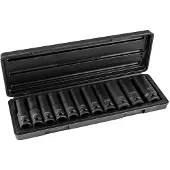 JBM 1/2 Inch Zeskant Impactdopsleutelset 11 Stukken