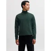 Jack & Jones Trui 'JJEBasic' donkergroen