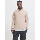 Jack & Jones Trui 'JJESoho Ollie' beige gemêleerd