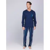 Pastunette Pyjama lang donkerblauw