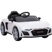 AIYAPLAY Electric Ride-on Car-Kunststoff, Stahl-107L x 58B x 44H cm-Weiß