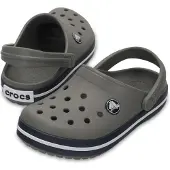Crocs Crocband Clog K 207006-05H, badslippers, voor jongens, grijs, maat: 32/33