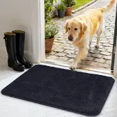 Famanu – Absorberende en antislip deurmat voor binnen, 50x80 cm, machinewasbaar