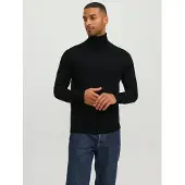 Jack & Jones Premium Trui 'JPRMARK' zwart