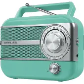 Muse M-056 AG – Compacte draagbare Retro Radio - Turquoise