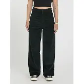 Volcom - Damesbroeken - Weellow II Corduroy Pant W Scarab voor Dames van Katoen - Maat 31 US - Groen