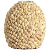 Light & Living Light&living Vaas deco Ø33x37 cm SHELL crème-zand