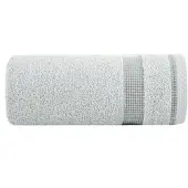 Eurofirany Zacht Badlaken Rodos 70x140cm - 100% Katoen - Zilver