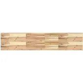 vidaXL Wandschap zwevend 140x30x4 cm onbehandeld massief acaciahout